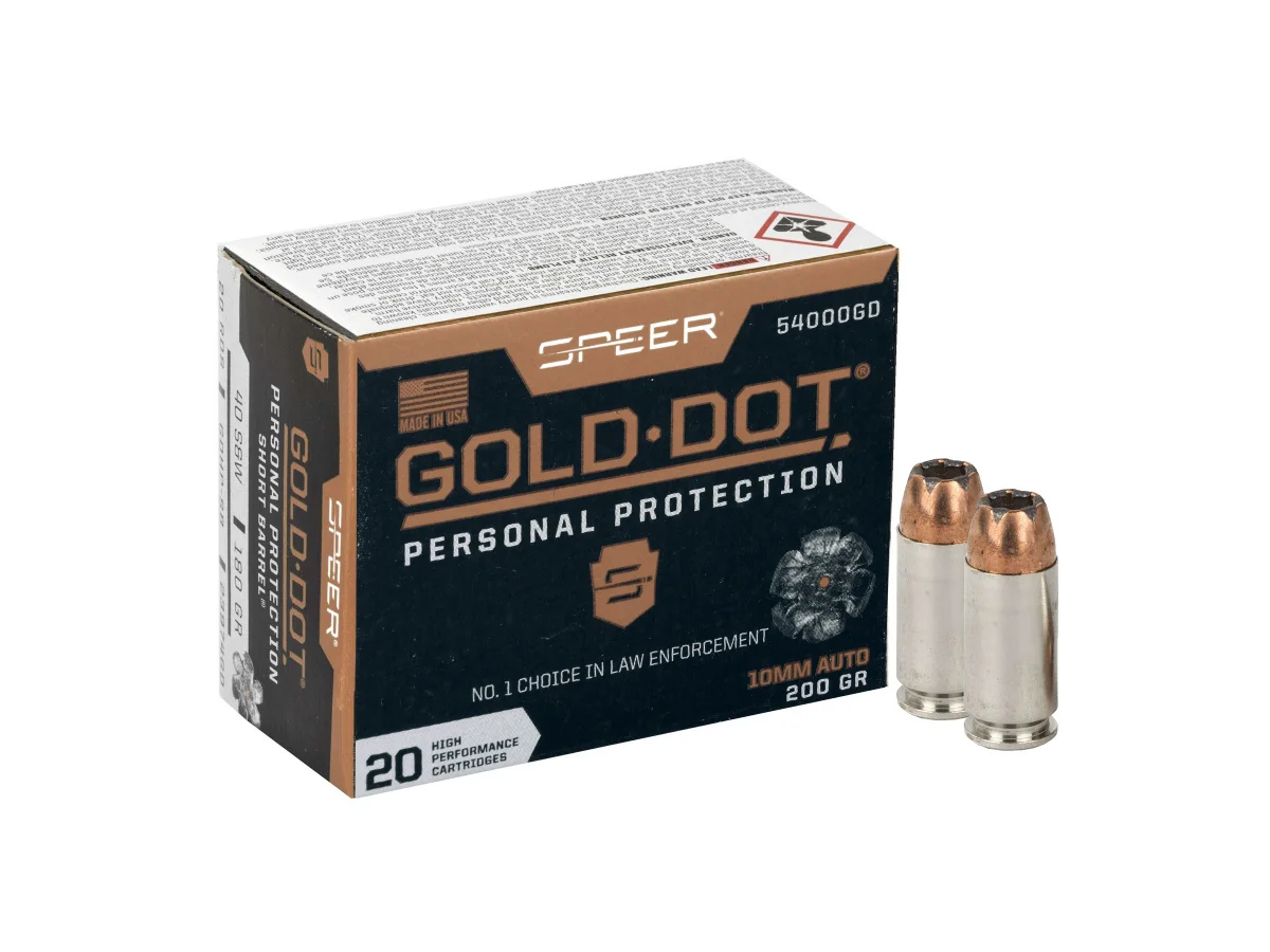 10mmAuto Speer Gold Dot Personal Protection 200gr/12,96g HP (20ks)