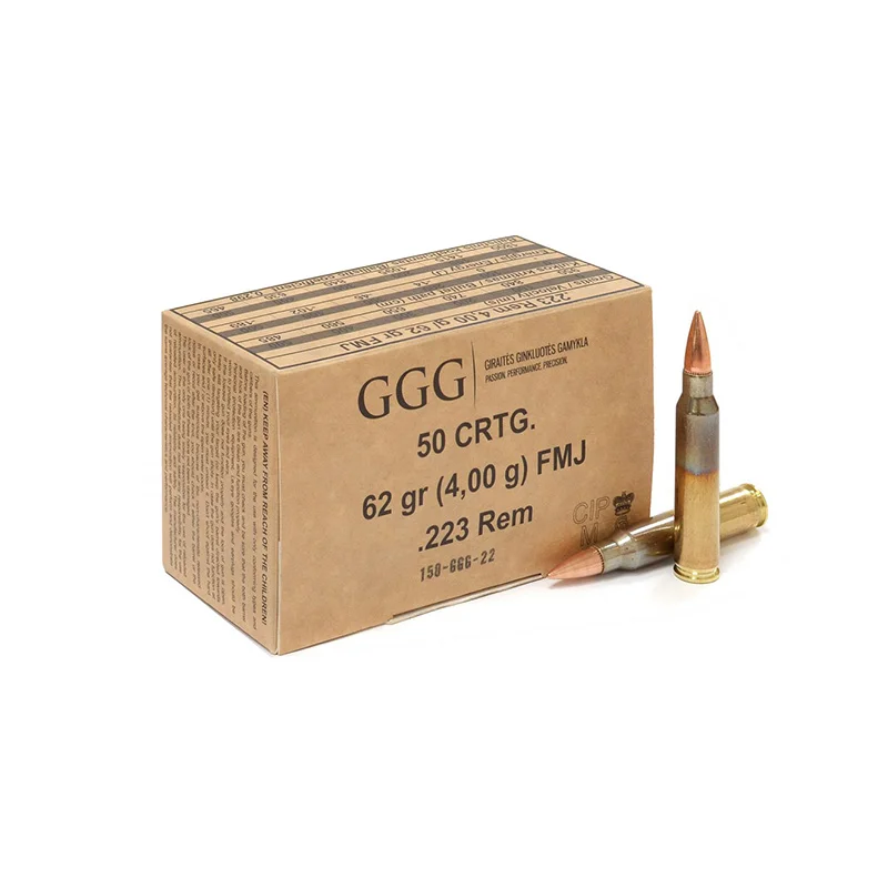 .223 Rem. GGG FMJ 62gr/4,02g (50ks)