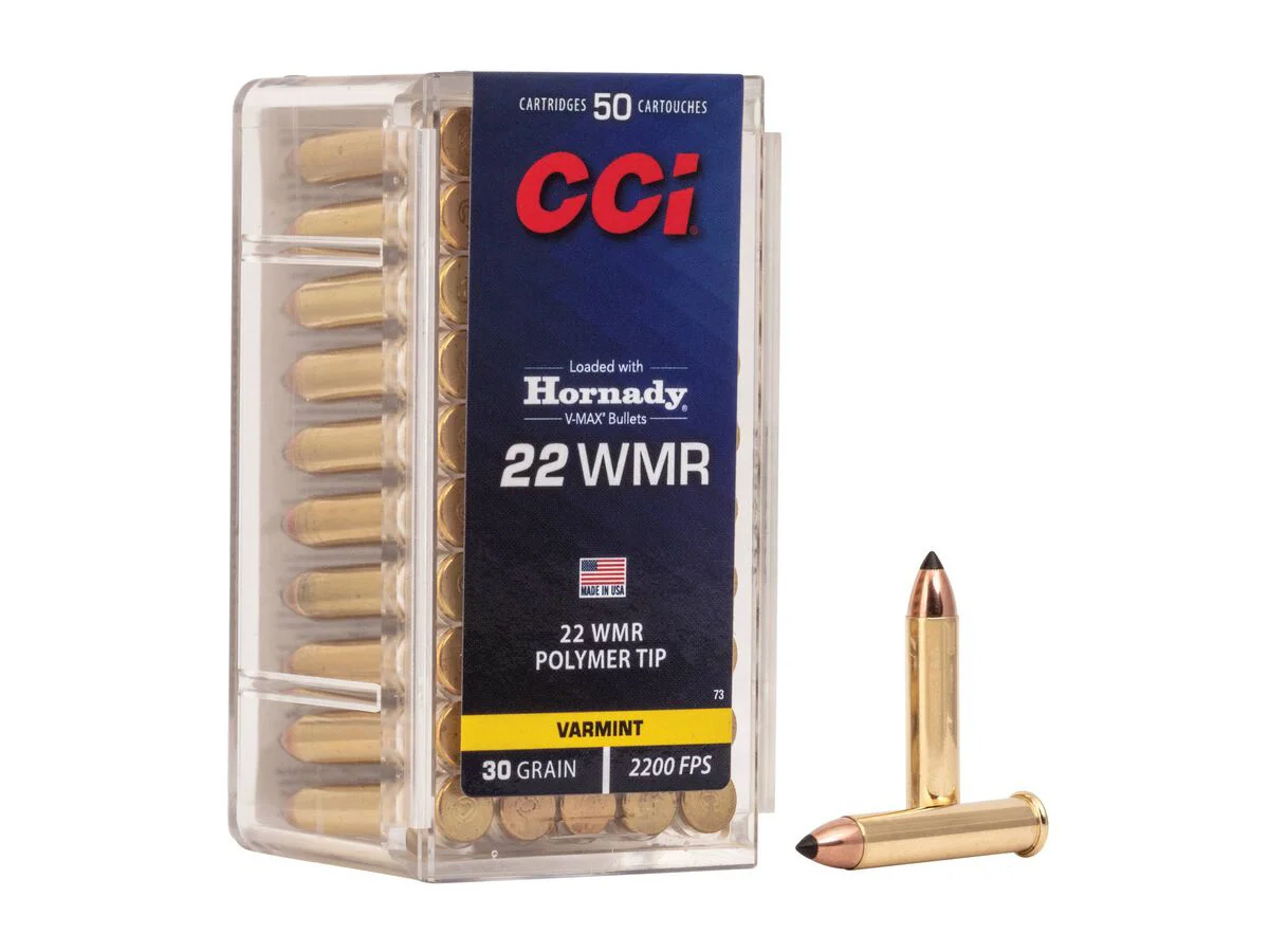 .22WMR CCI V-Max 30gr/1,94g Poly-Tip V-Max (50ks)