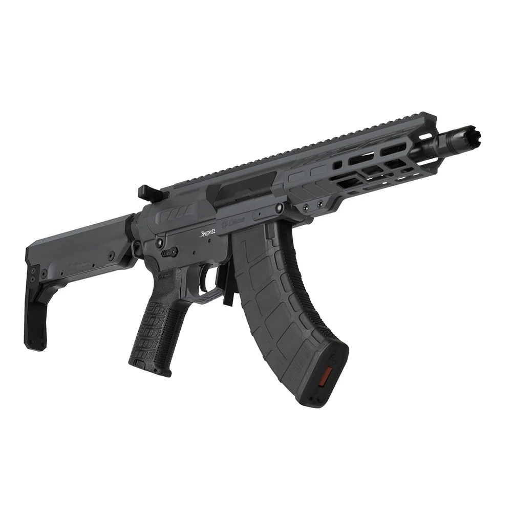 CMMG RIFLE, BANSHEE, MK47, 7.62X39MM, 8″, NFA, SNIPER GREY