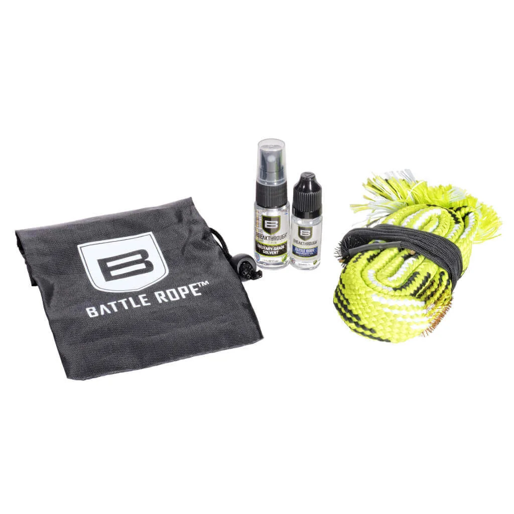 BREAKTHROUGH® BATTLE ROPE SADA S „MINI“ ČISTENÍM A KAPSIČKOU – 12 GAUGE