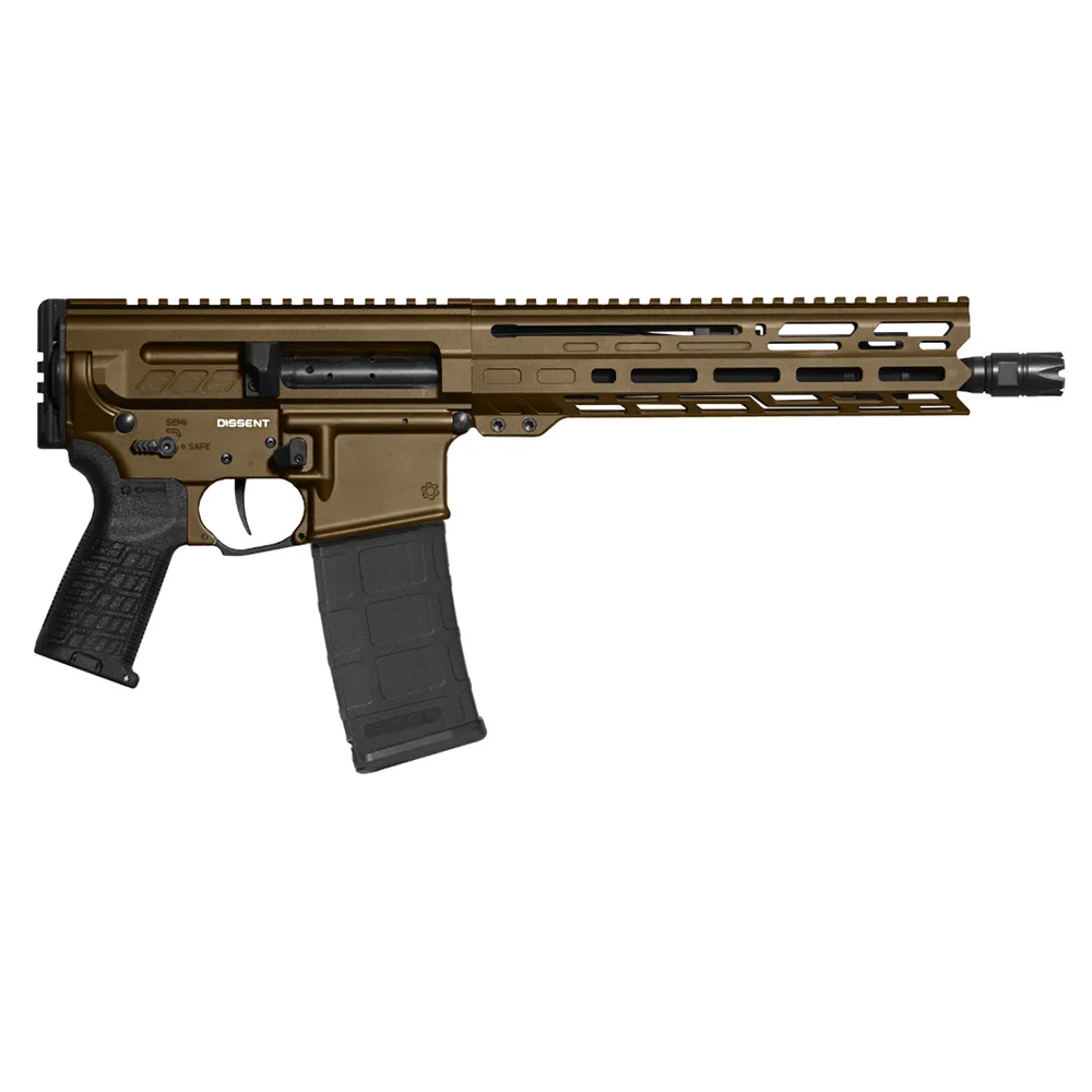 CMMG PISTOL, DISSENT, MK4, 300BLK, 10.5″ MIDNIGHT BRONZE
