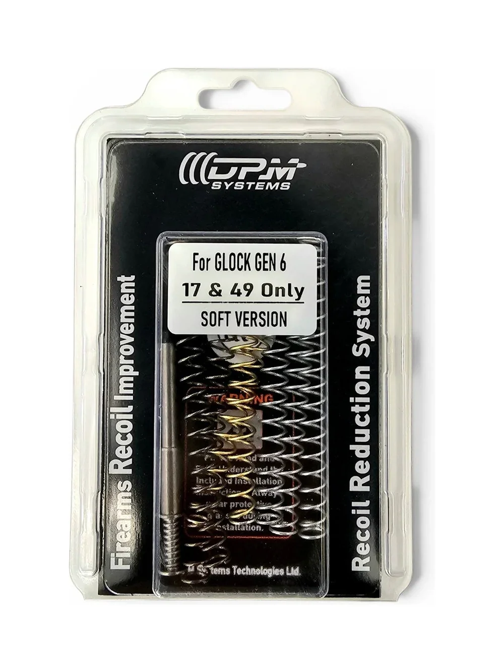 DPM pružiny Glock 17 & 49 Gen.6, Adjustable Recoil Management
