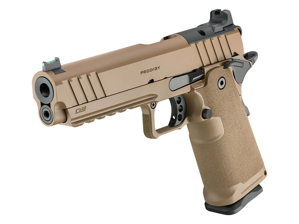 1911 DS PRODIGY 5" AOS 9x19mm Luger, Coyote