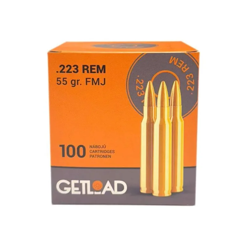 GetLoad .223 Remington, 55gr/FMJ (100ks)