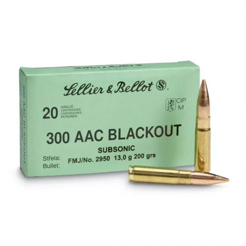 .300 AAC BLK Subsonic Fiocchi 200gr