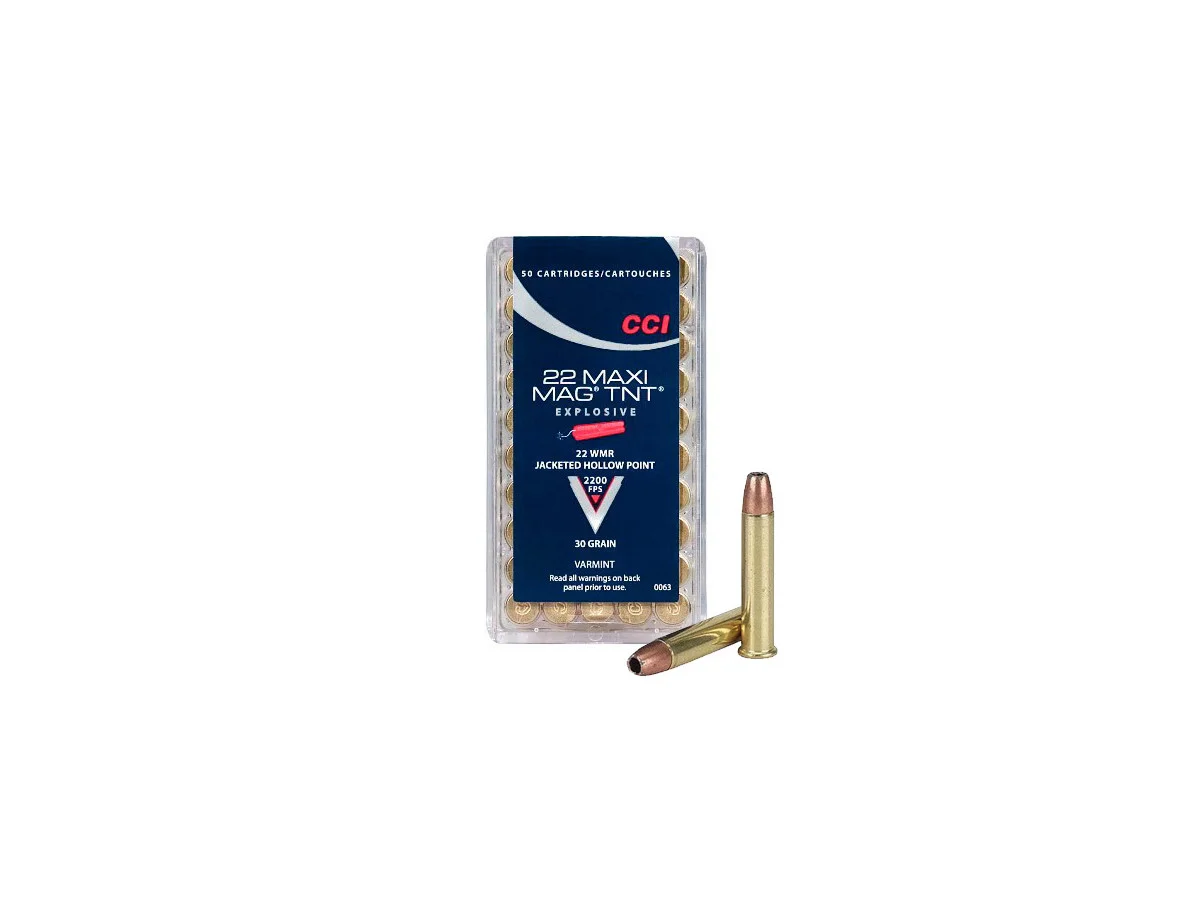 .22WMR CCI Maxi-Mag TNT 30gr/1,94g TNT JHP (50ks)