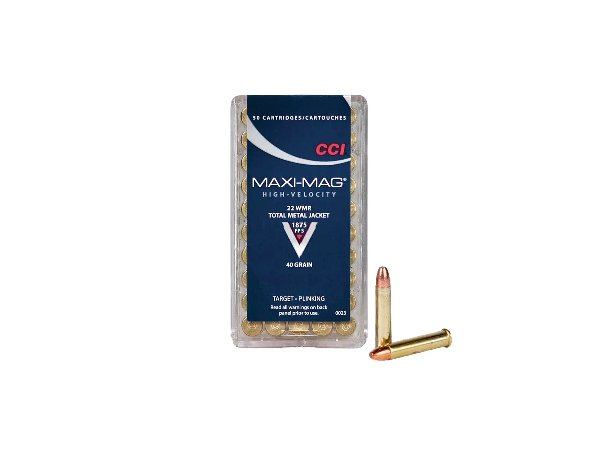 .22WMR CCI Maxi-Mag 40gr/2,59g TMJ (50ks)