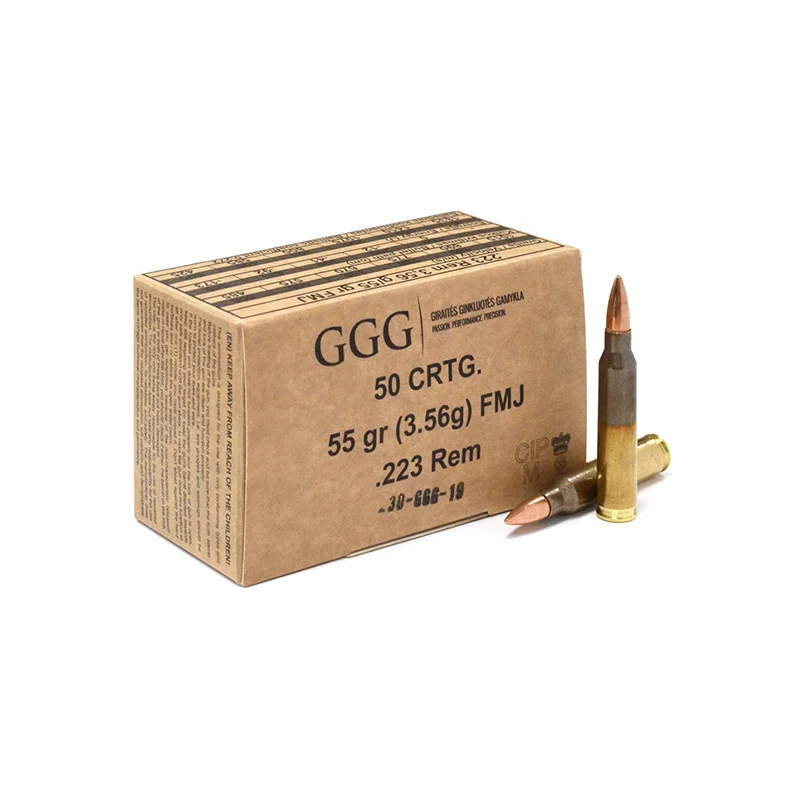 .223 Rem. GGG FMJ 55gr/3,56g (50ks)
