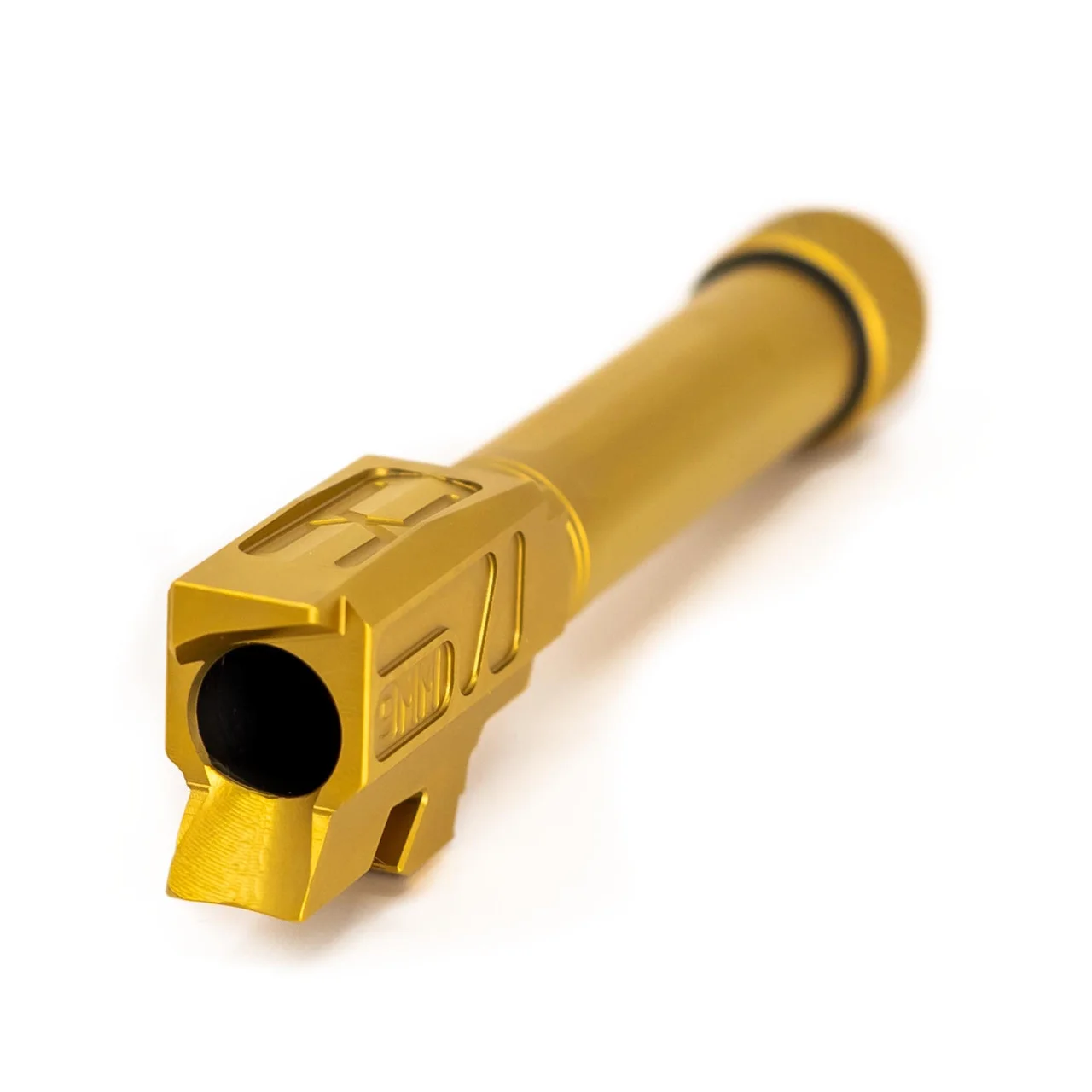 FAXON G43 STRAIGHT FLUTED BARREL, THREADED, TIN PVD