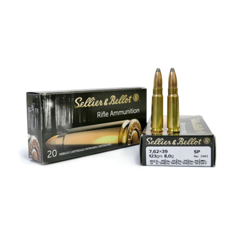 GetLoad, 7,62x39mm, 124 gr. FMJ (80ks)
