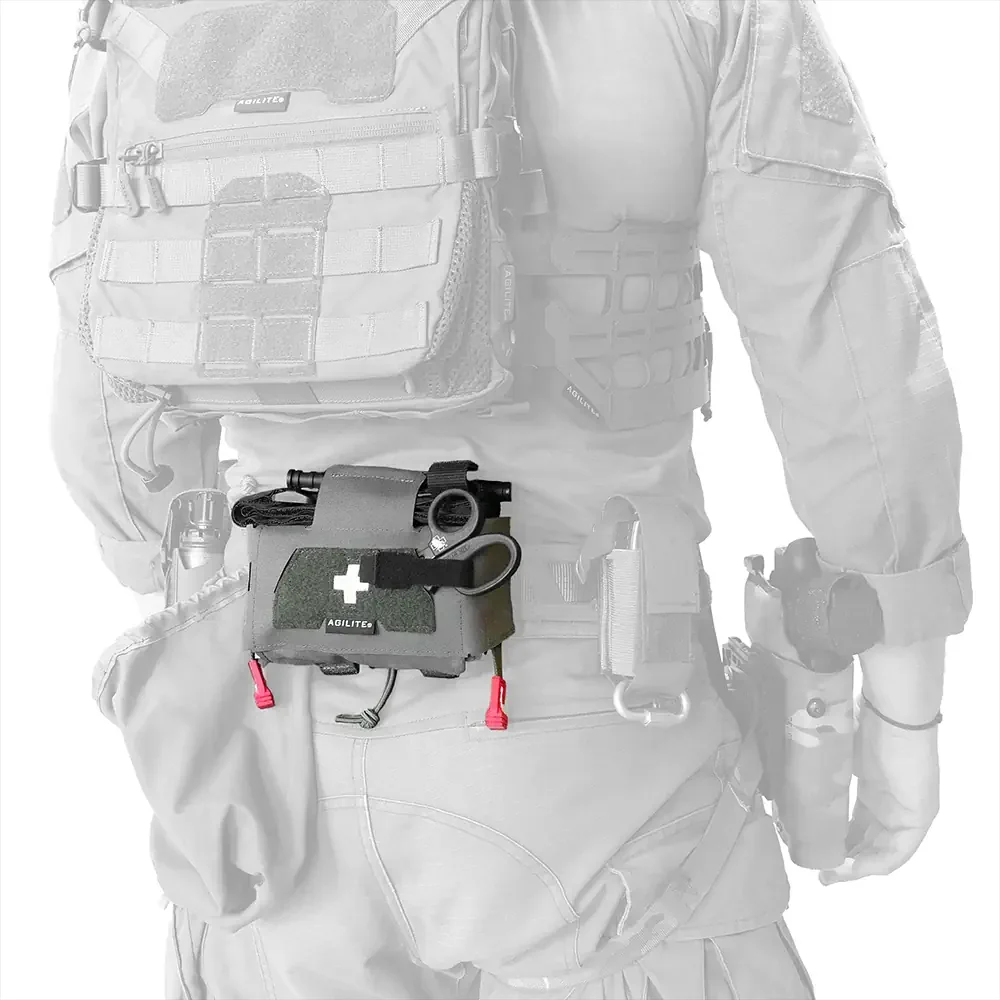AGILITE Lekárnička IFAK AGILITE MD2 COMPACT TRAUMA KIT - Ranger green