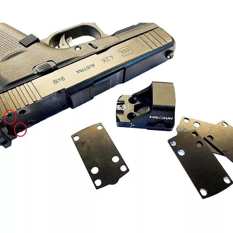 Holosun Platnička pre Glock 43/48 MOS - RMSc (HS407K / HS507K)